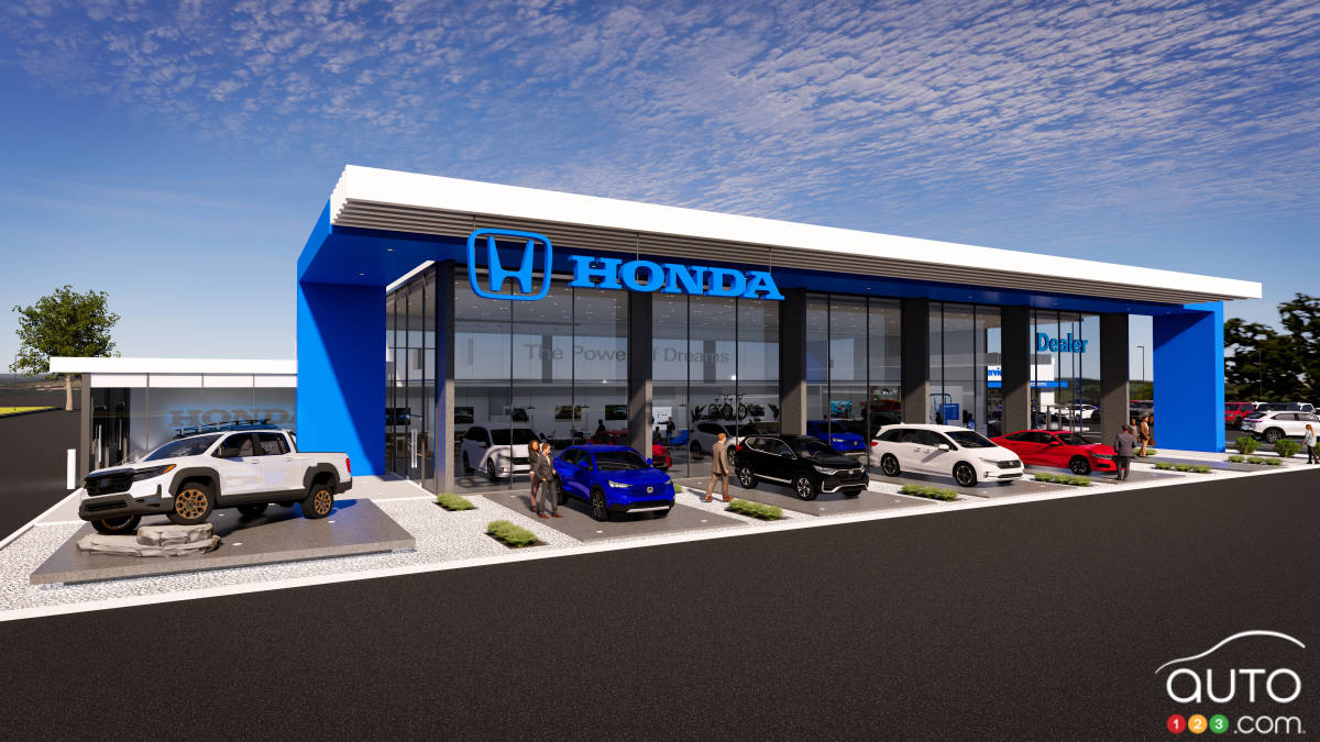 Nouveau design pour les concessionnaires Honda